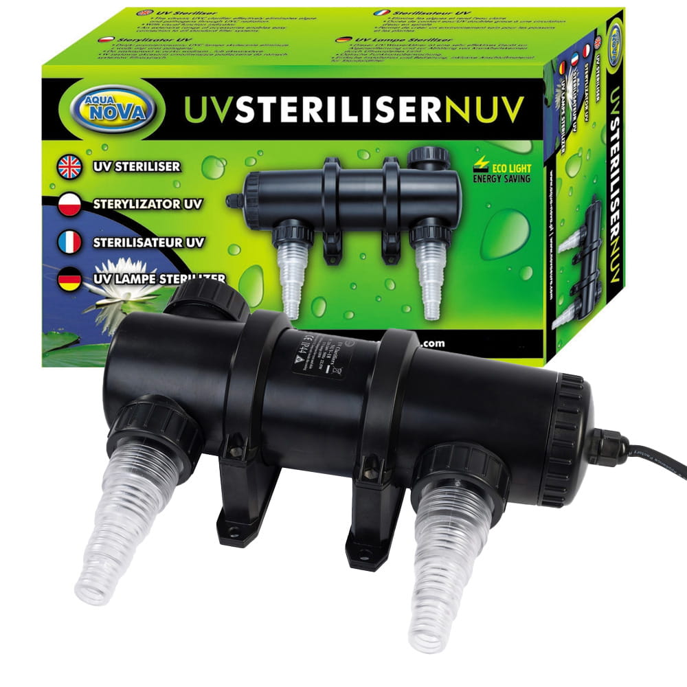 AQUA NOVA lampa UV sterylizator na glony UV-C 7W + gratisy